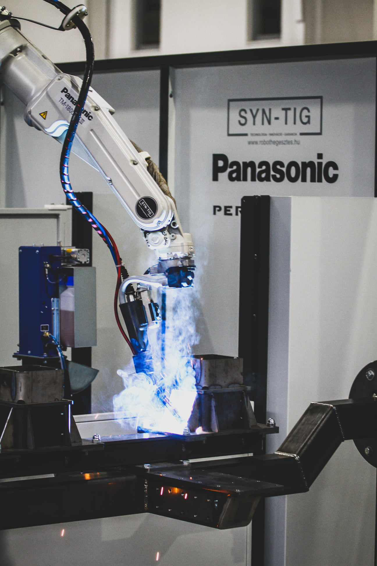 Panasonic welding robot system