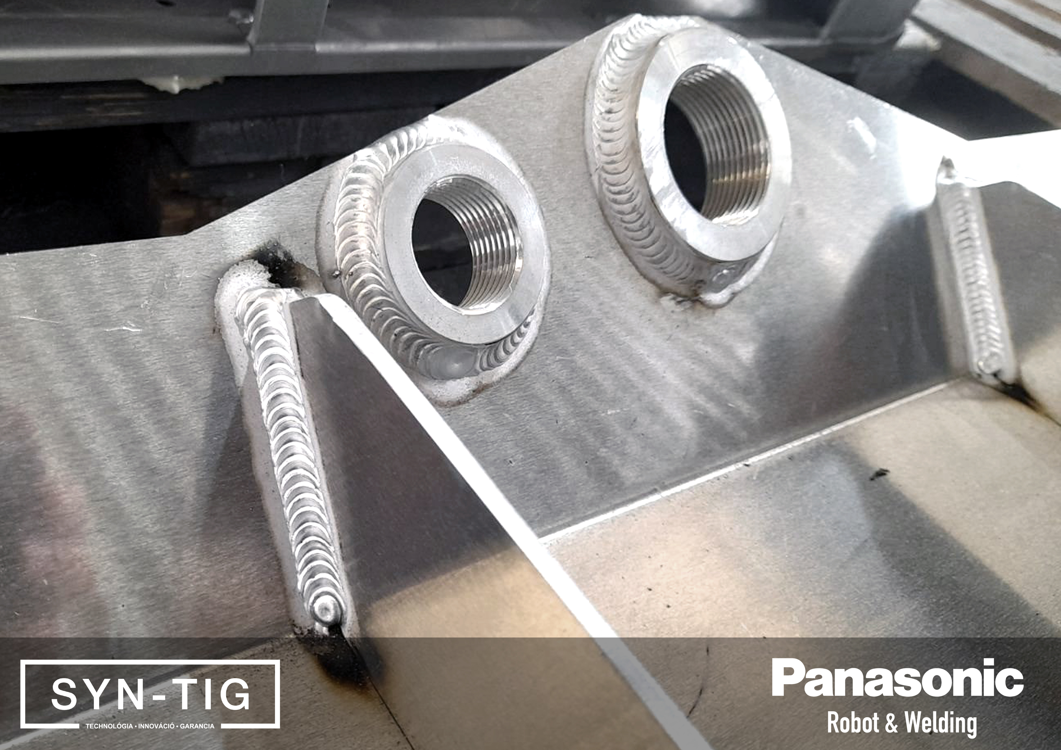 Panasonic Super Active Stitch Pulse welding function for aluminum