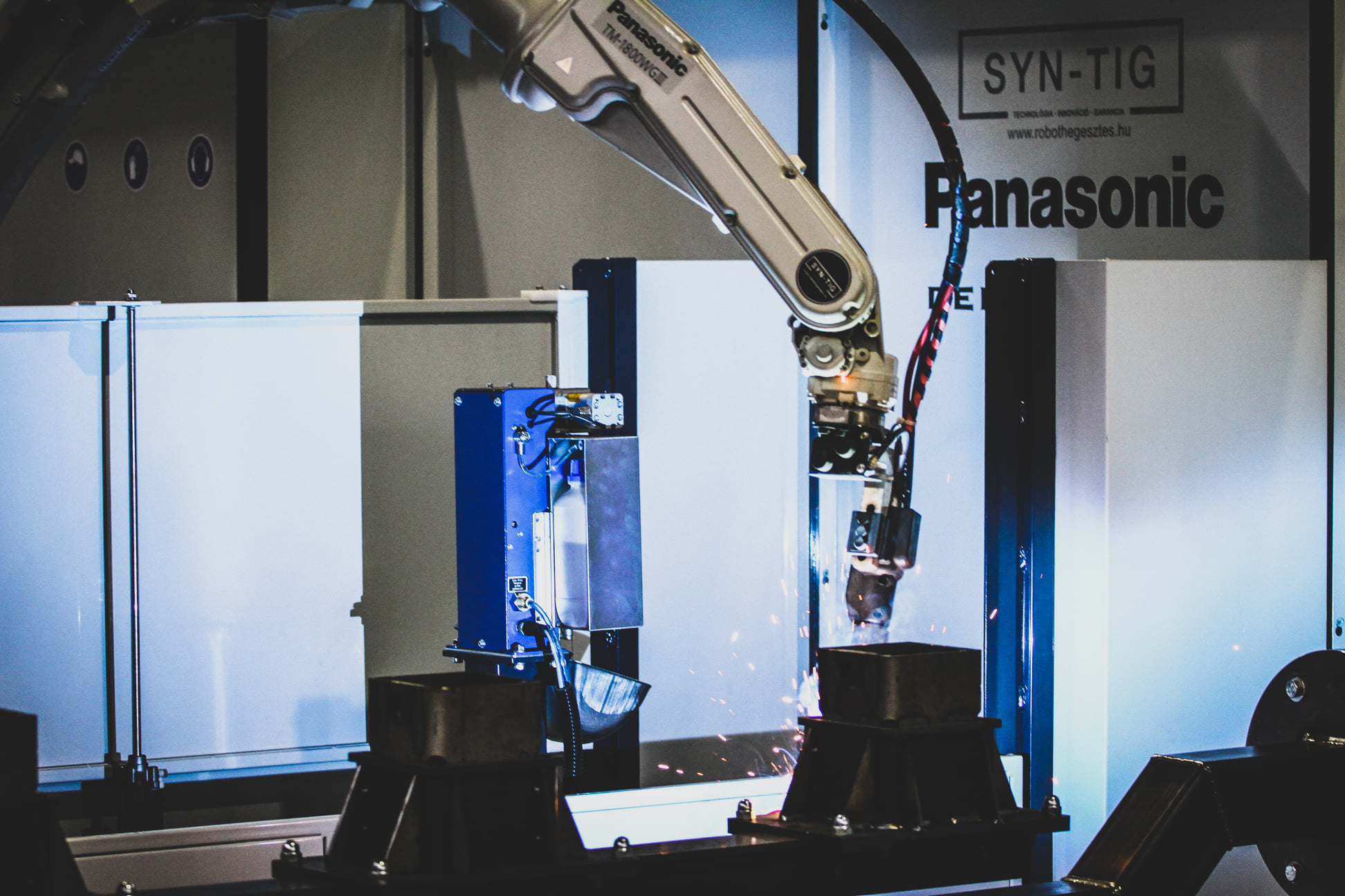 Panasonic welding robot system