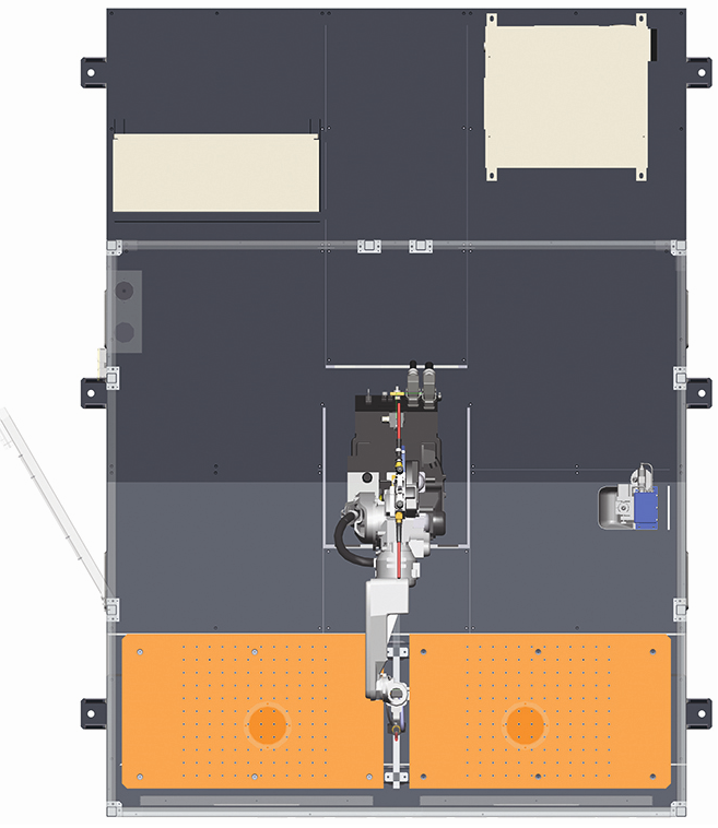 Panasonic TT Hegesztőrobot cella