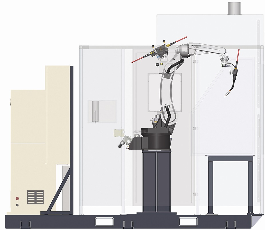 Panasonic TT Hegesztőrobot cella