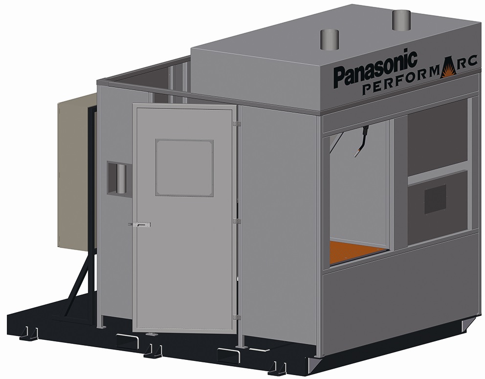 Panasonic TT Hegesztőrobot cella