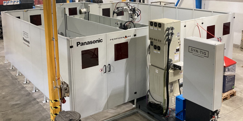 Panasonic PA-H-Frame-S-3S welding robot system