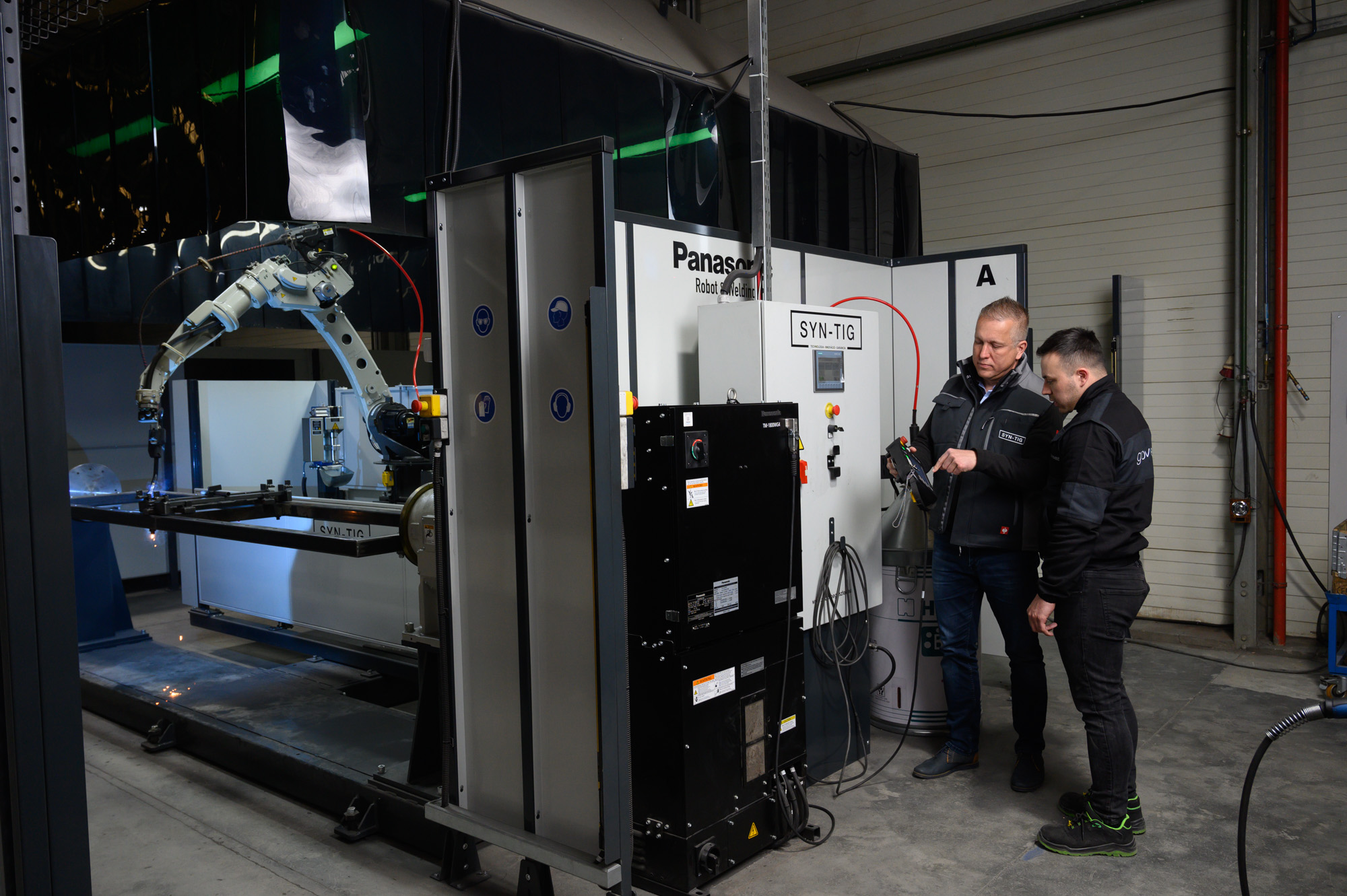 Our Panasonic Welding Robot System in Operation – Successful Installation at Our Partner’s Facility