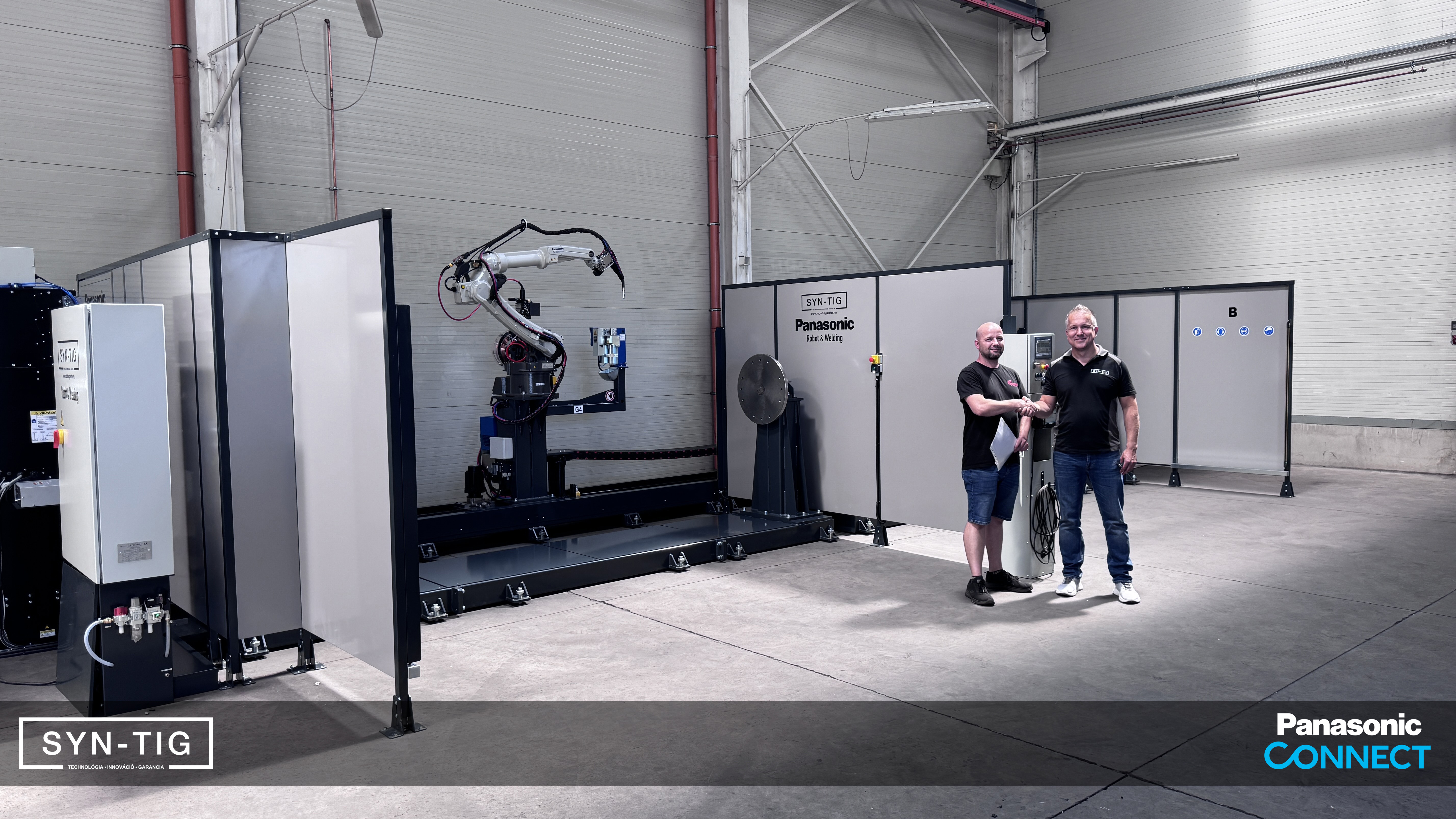 Panasonic PA-E-Frame-2000 welding robot system installation