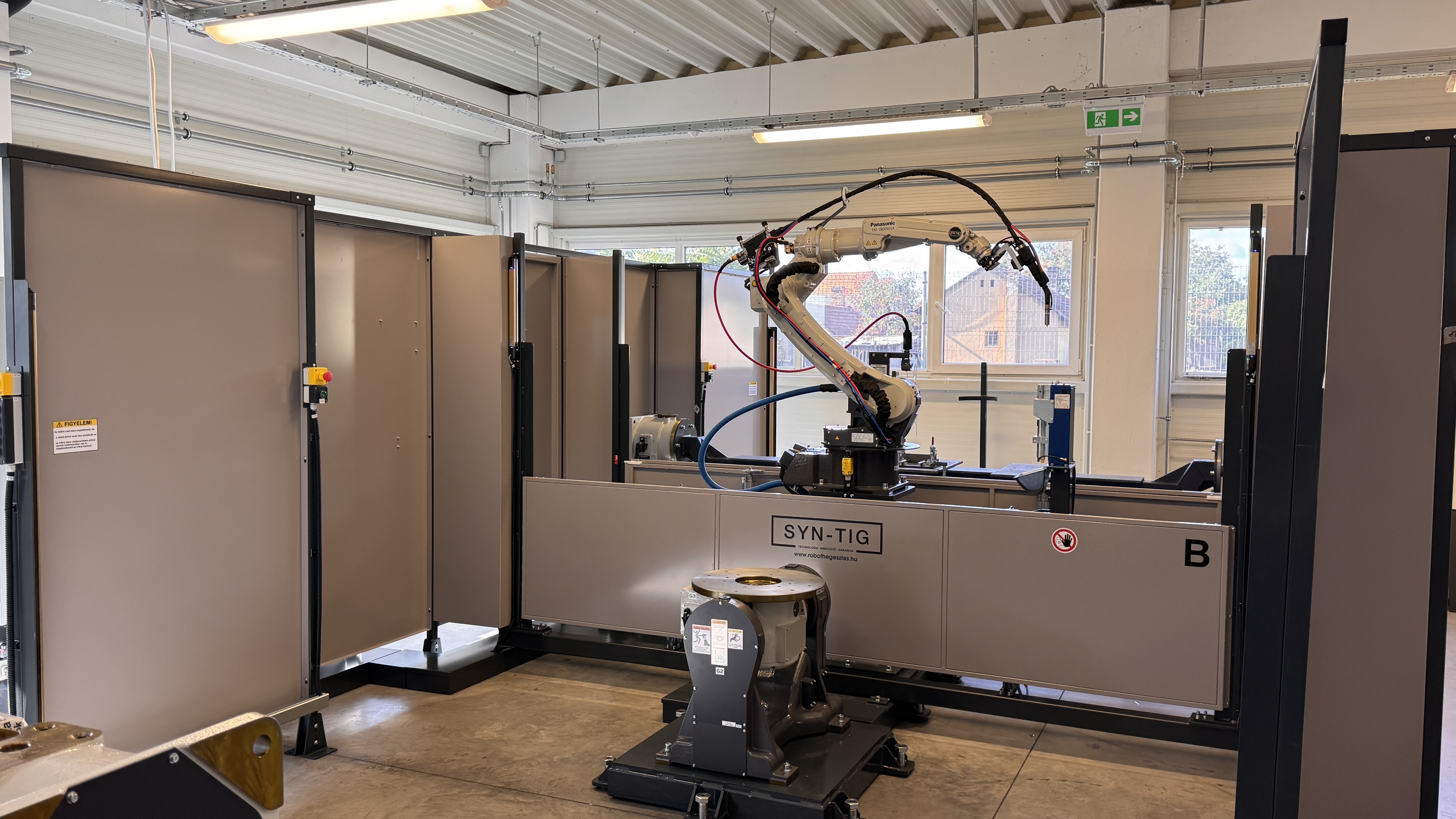 Panasonic PA-H-Frame-1PD-1DK welding robot system