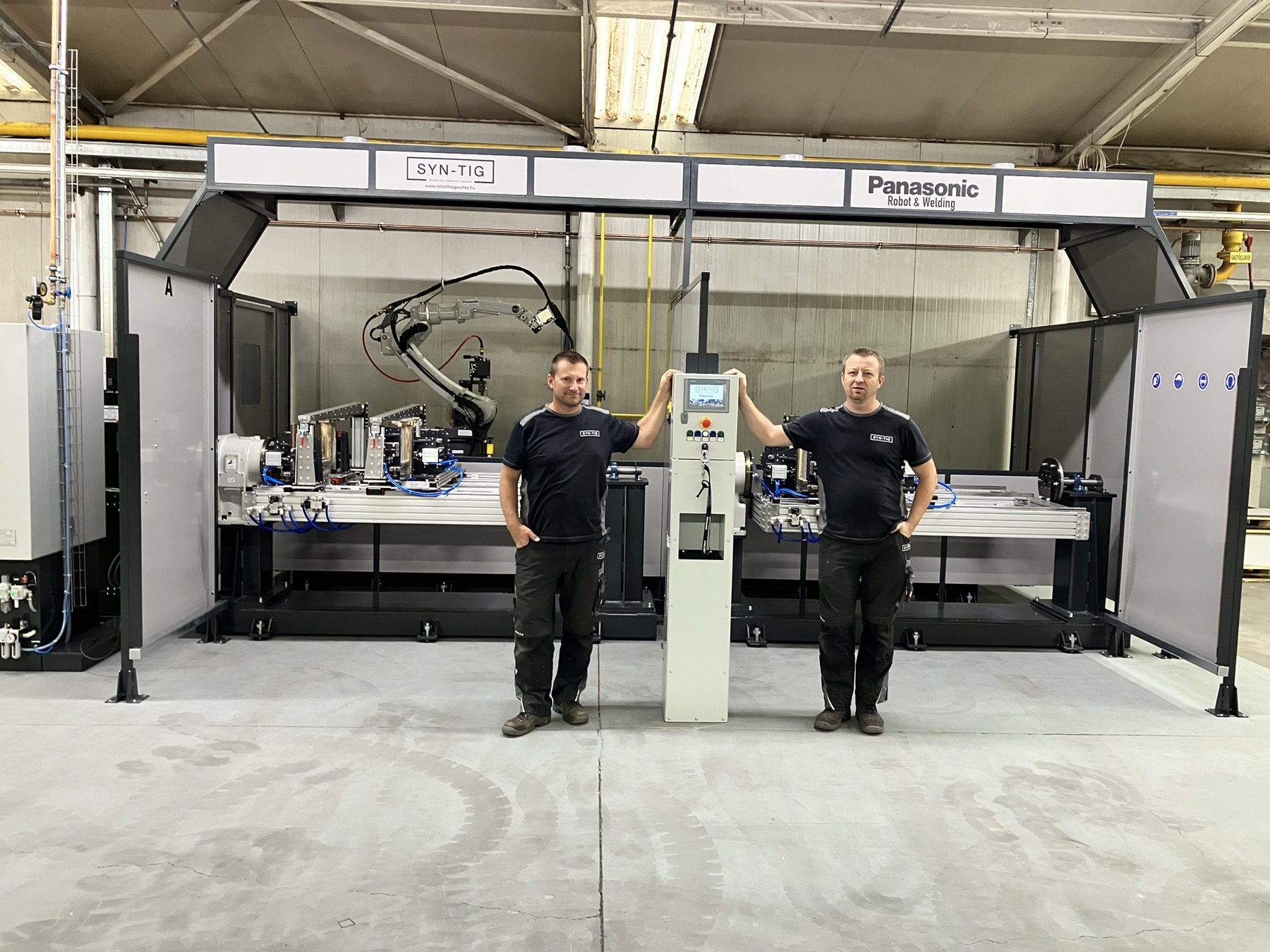 Panasonic PA-E-Frame-S Super Active (S-AWP) welding robot system